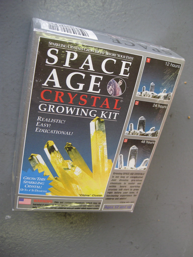 Space Age Crystal Growing Kit Manual